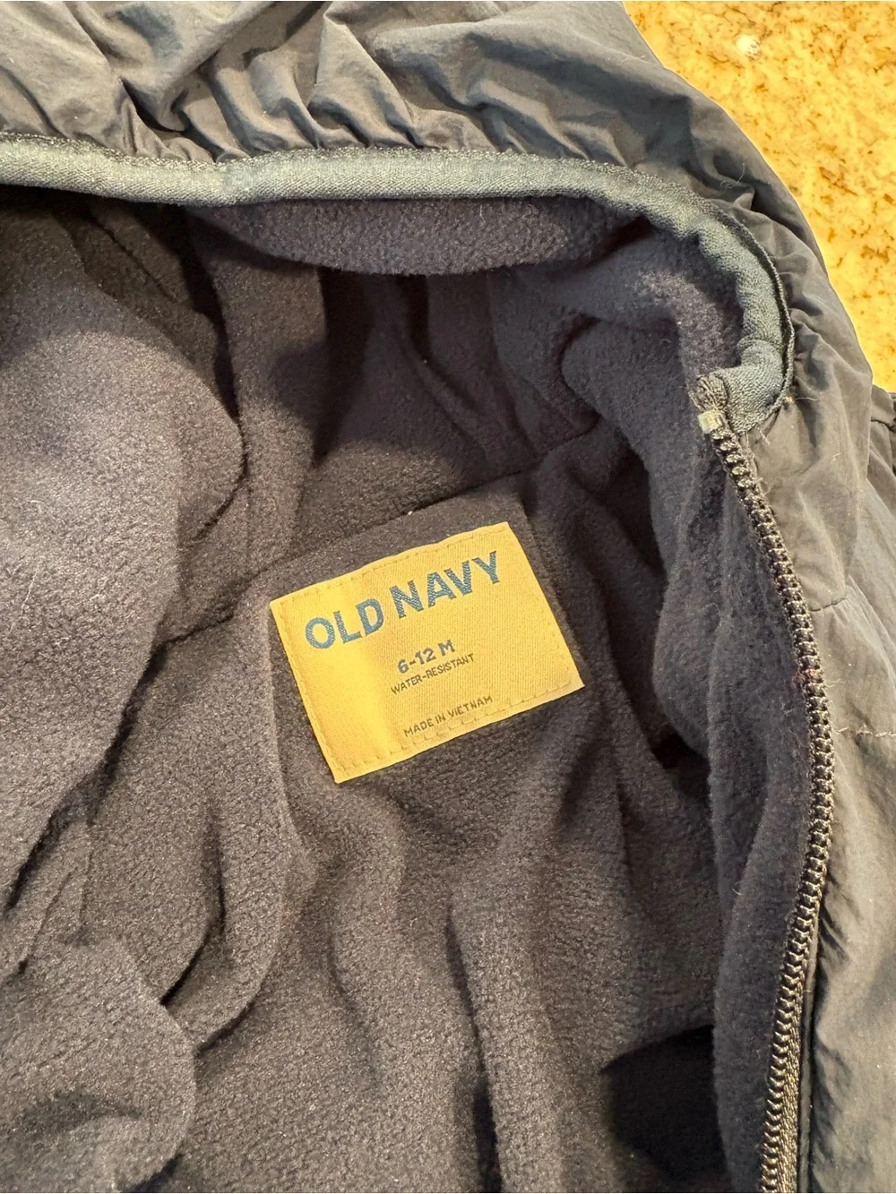 Old Navy Infant Hooded Puffer One-Piece